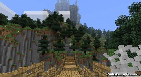 Карта Castle Hill для Minecraft
