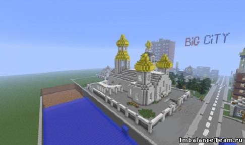 Big City карта Minecraft